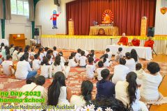 Kids Program Alms Giving 2023