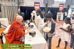 Kids Program Alms Giving 2024